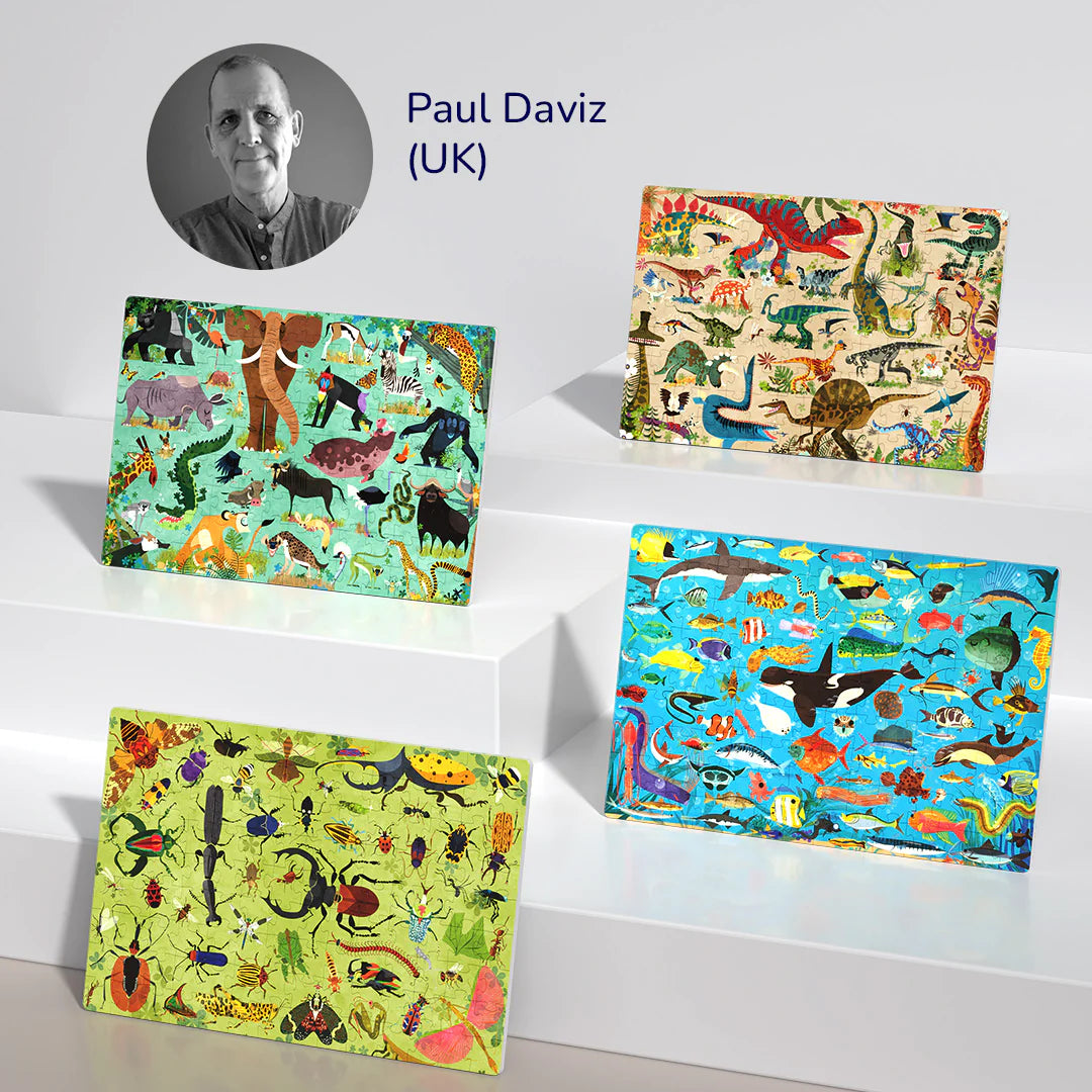 Edukacinė dėlionė - Afrikos gyvūnai