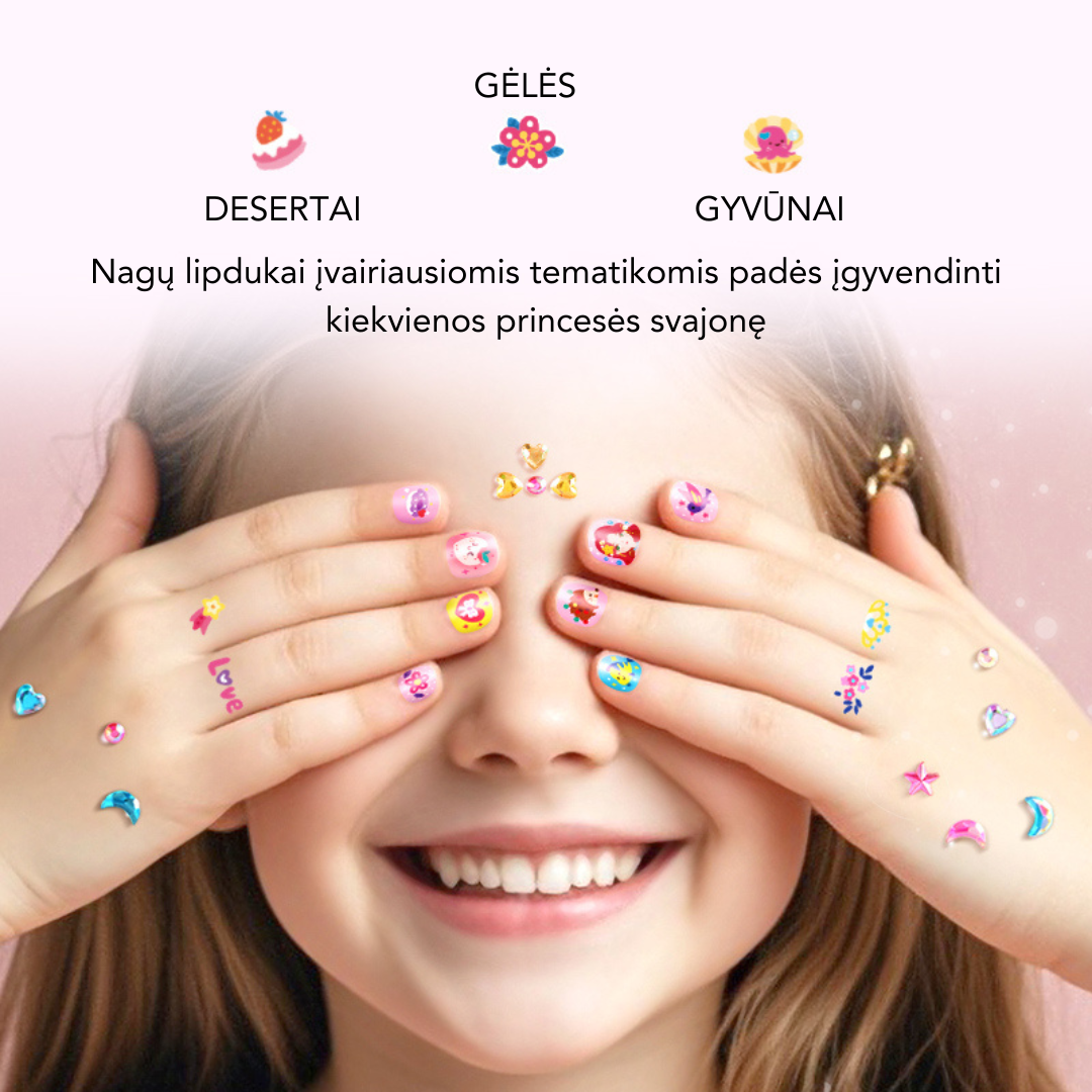 Trendy Nail Stickers - Dessert Theme