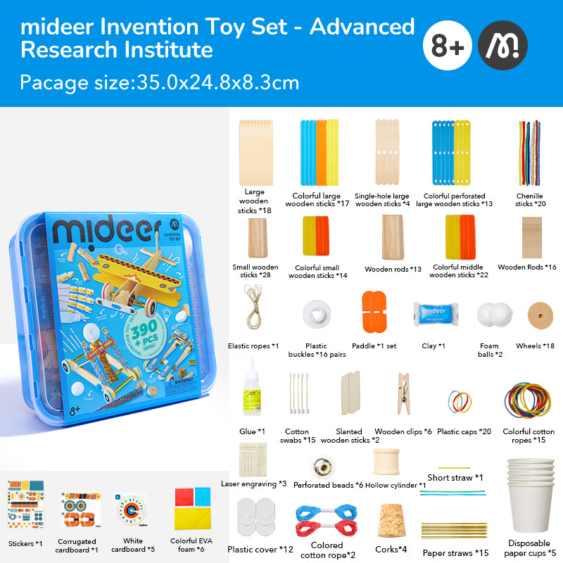 Mažojo išradėjo kūrybinis rinkinys - Maxi