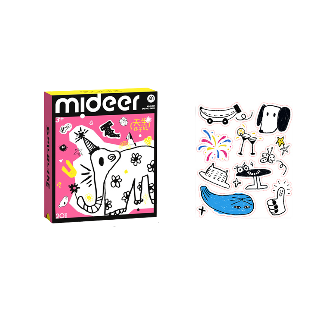 Tatuiruočių / lipdukų rinkinys - MINI pink