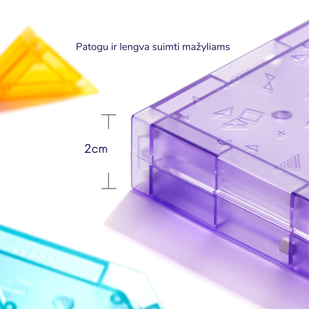 Mini magnetic constructor - Tangram