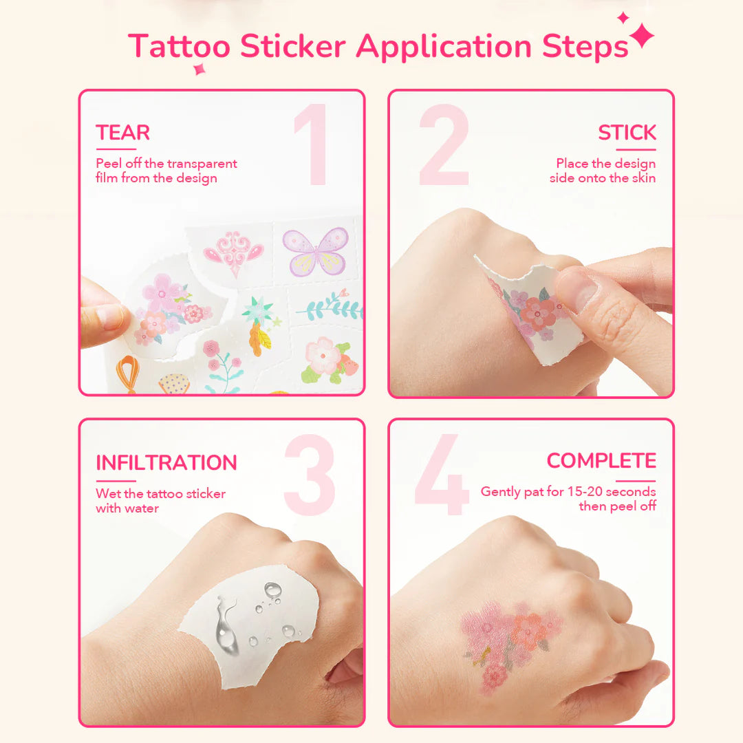 Princeses uzlīmju komplekts