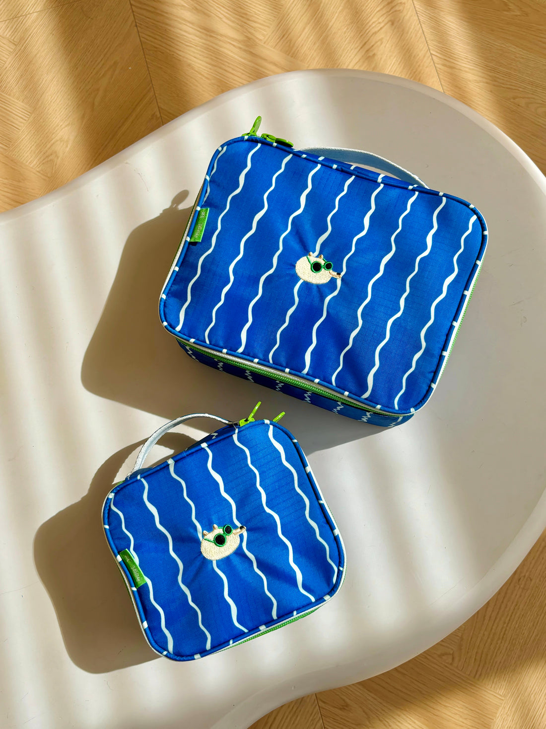 Daugiafunkcinis dėklas Mėlynas ežiukas