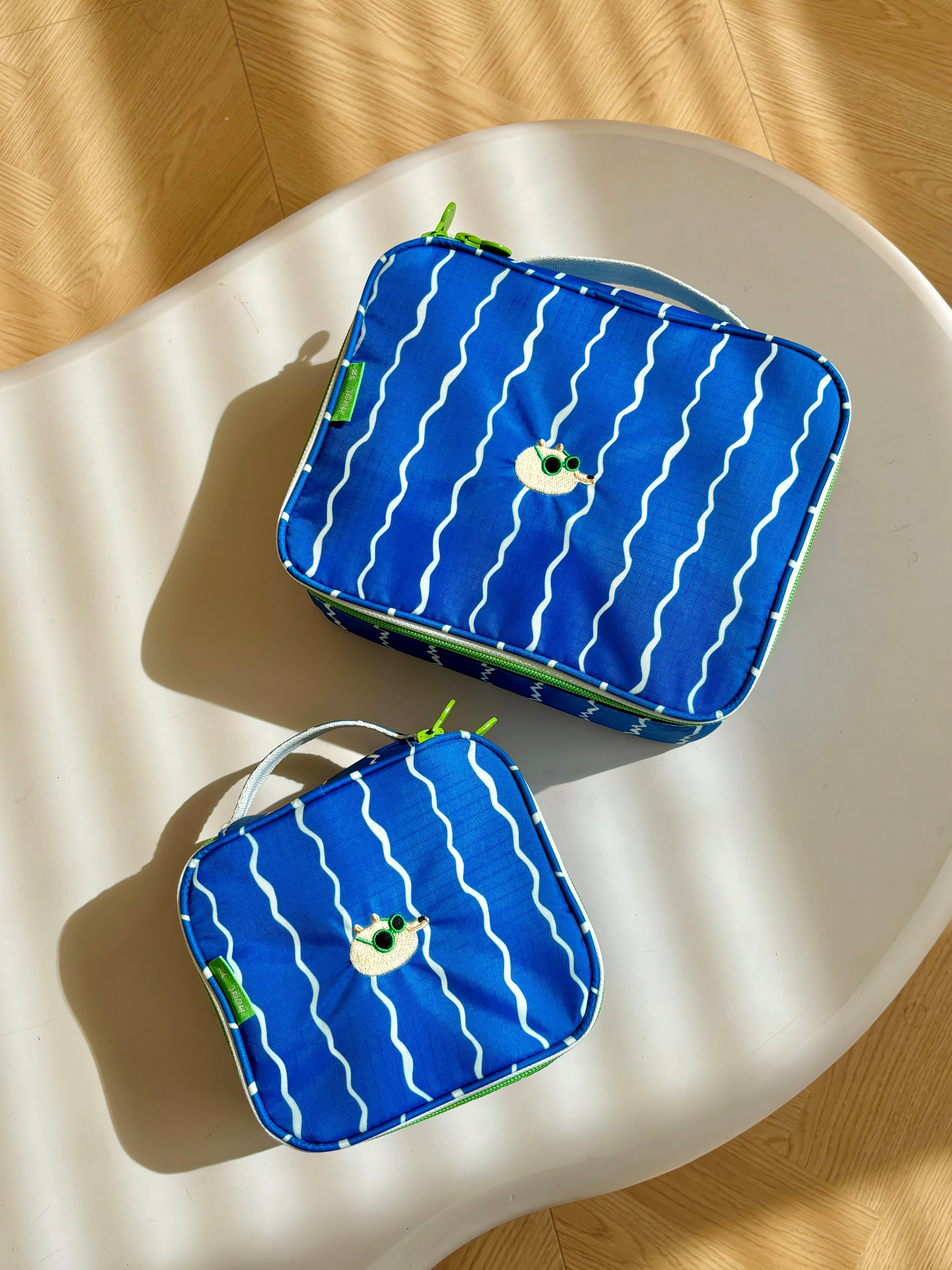 Daugiafunkcinis dėklas Mėlynas ežiukas