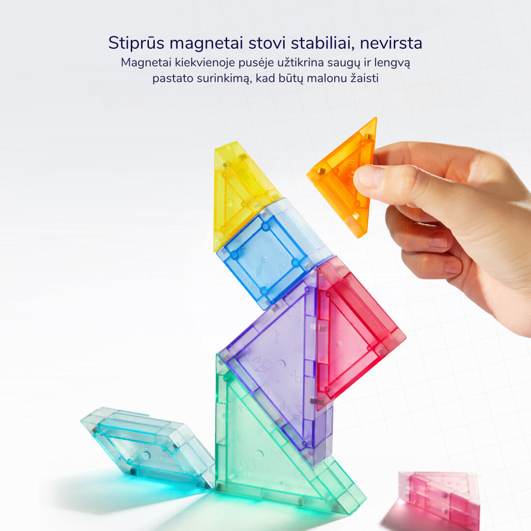 Mini magnetic constructor - Tangram