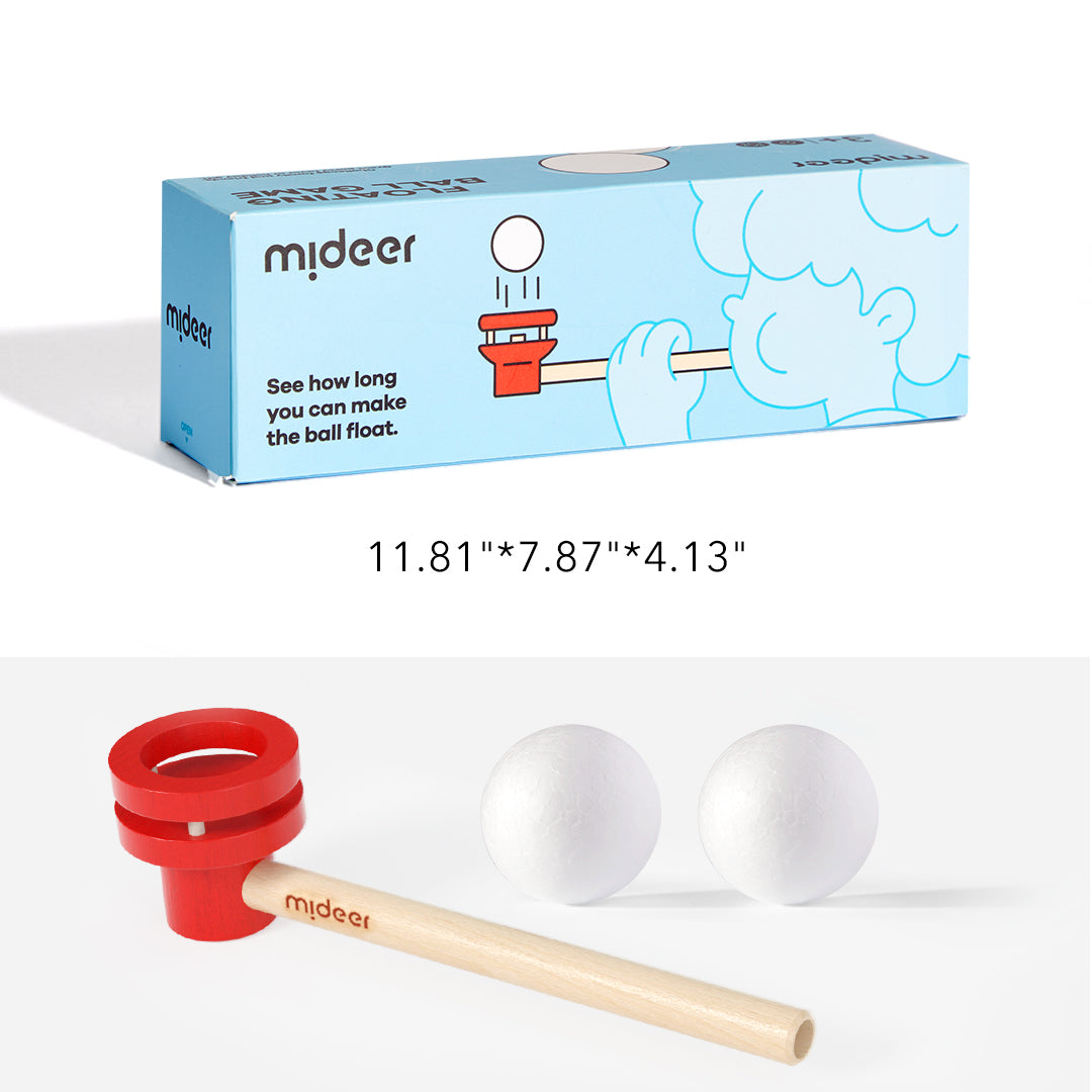 Ore sklandančio kamuoliuko žaidimas.