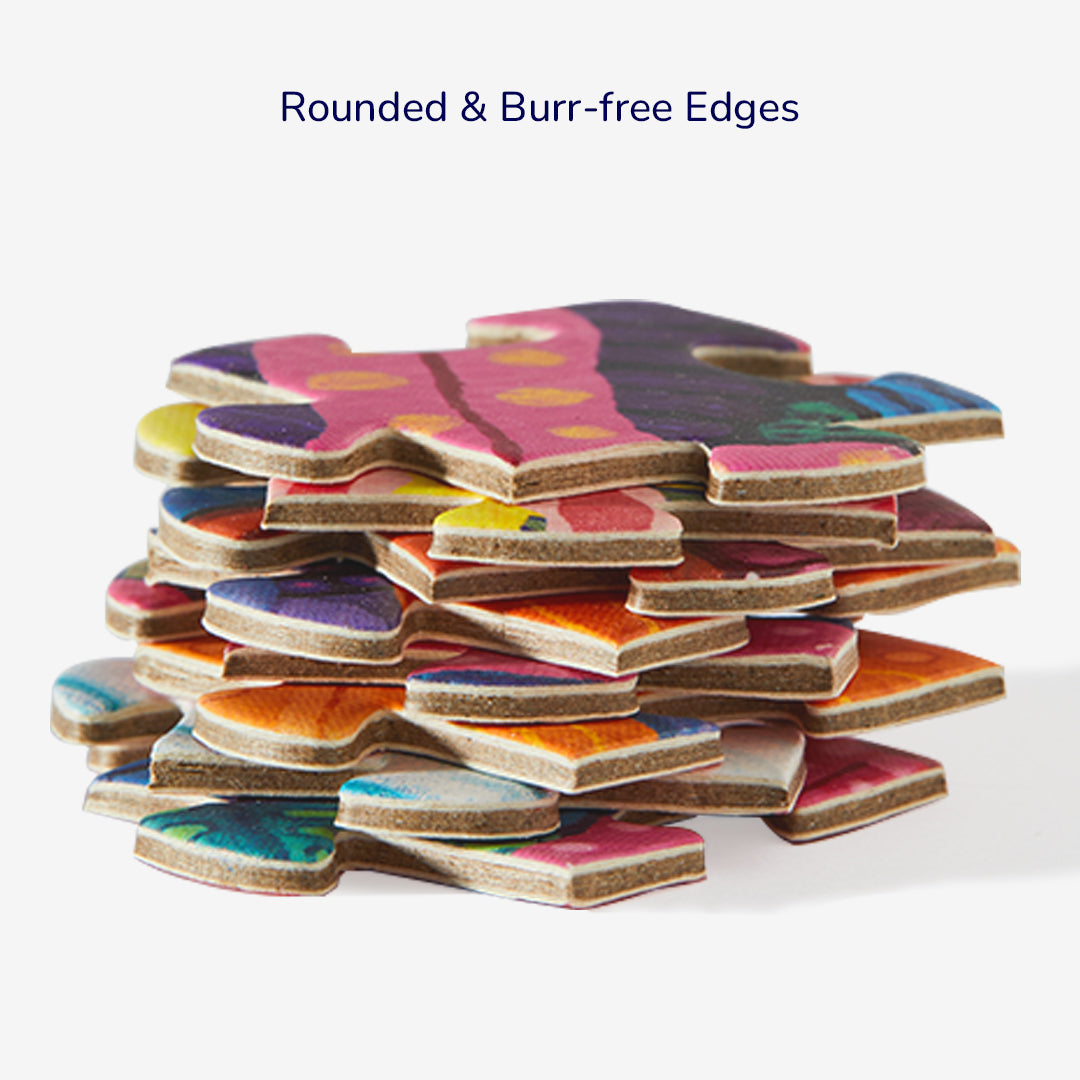 Netaisyklingos formos dėlionės vaikams Orka