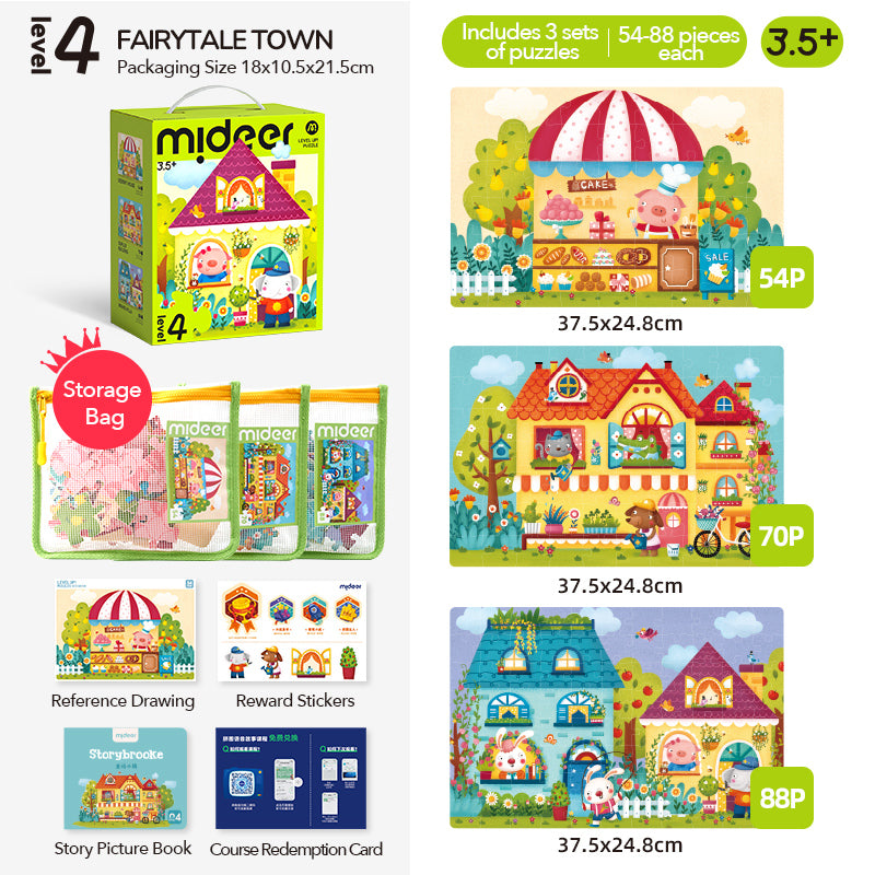 Level Up Puzzle Set – Level 4: Magical Animal World