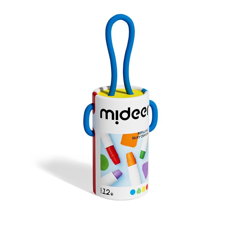 Silk crayons - 12 Colors