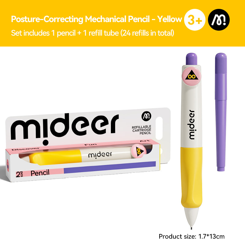 Learning Mechanical Pencil with Refill - Yellow