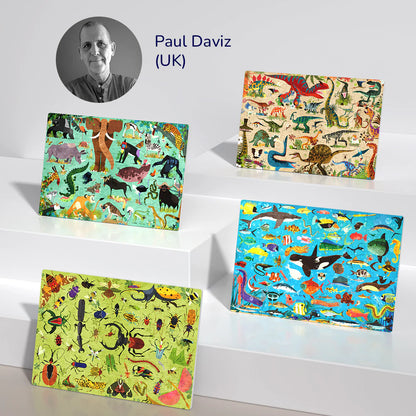 Edukacinė dėlionė - Afrikos gyvūnai