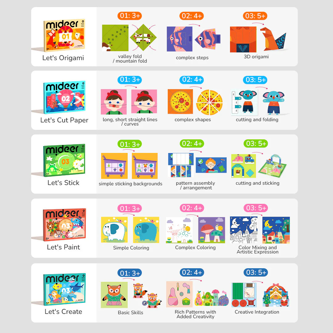 Paper cut exercise book Level 2 