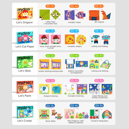 Paper cut exercise book Level 2 