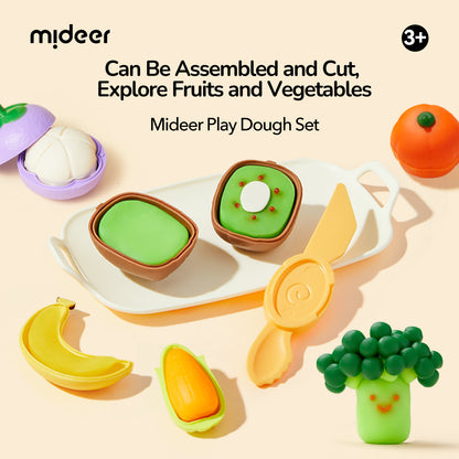 MODELINO LIPDYMO RINKINYS - VAISIAI IR DARŽOVĖS