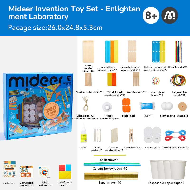 Mažojo išradėjo kūrybinis rinkinys - Midi