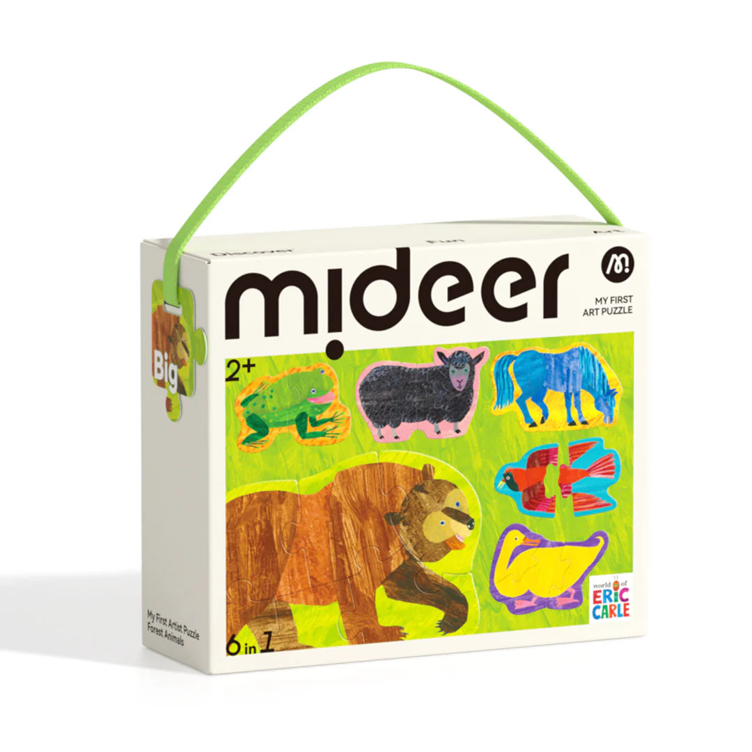 6-in-1 Puzzle Set – Forest Animals