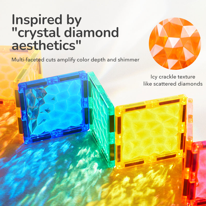 Magnetinis konstruktorius - Prizmė - 90 dalių