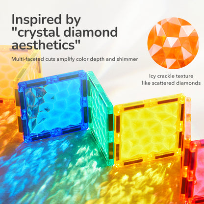 Magnetinis konstruktorius - Prizmė - 90 dalių