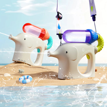 Water gun elephant blue
