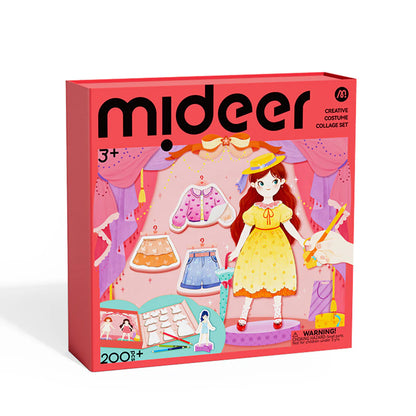 Kūrybinis drabužių dizaino rinkinys - Miela mergaitė