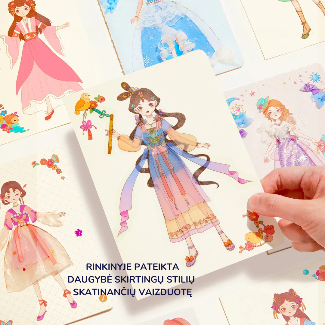 Suknelių gamybos knyga - Princesės kolekcija