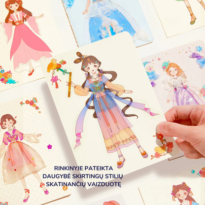 Suknelių gamybos knyga - Princesės kolekcija