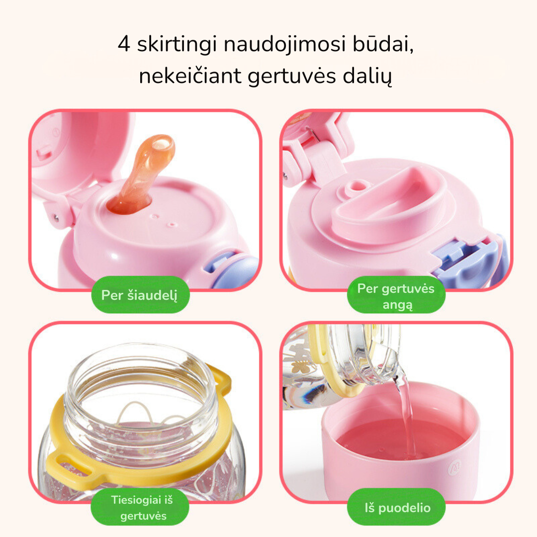 Innovative double drinker Gentle Rabbit