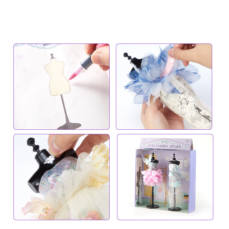 Vakarinių suknelių kūrybos rinkinys