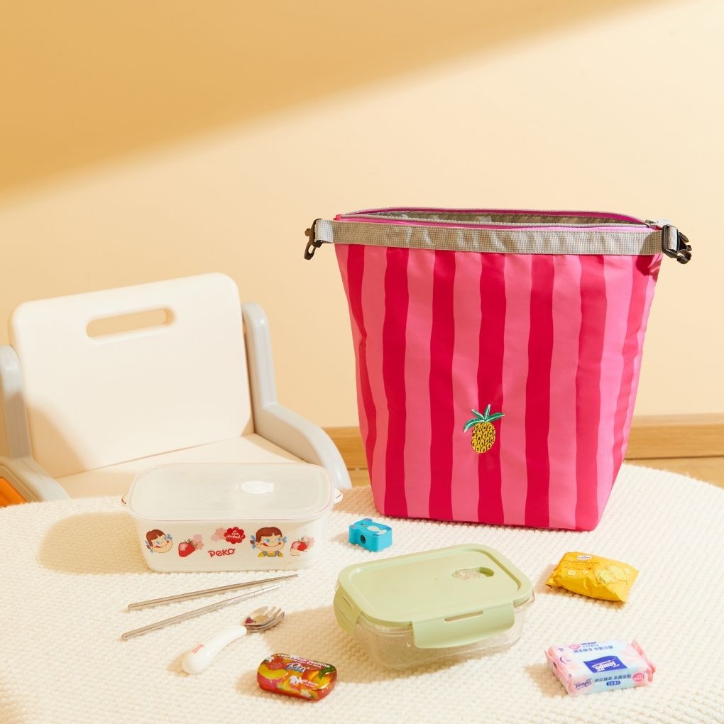 Daugiafunkcinis termo krepšys Rožinis ananasas