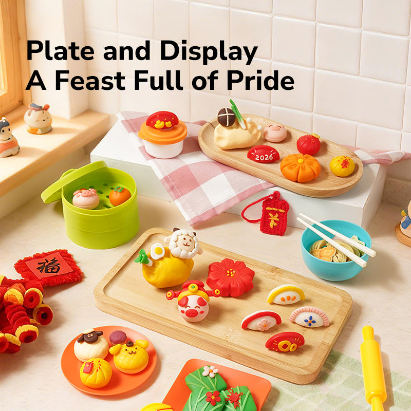 Modeling Clay Set - Chinese Cuisine Kitchen