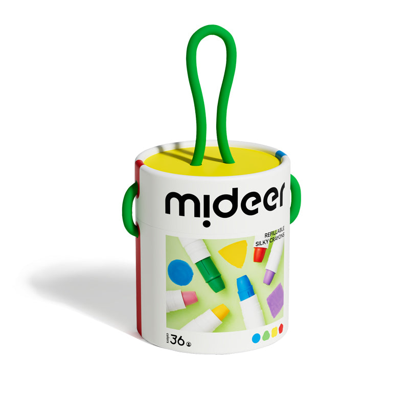 Šilkinės kreidelės - 36 spalvos