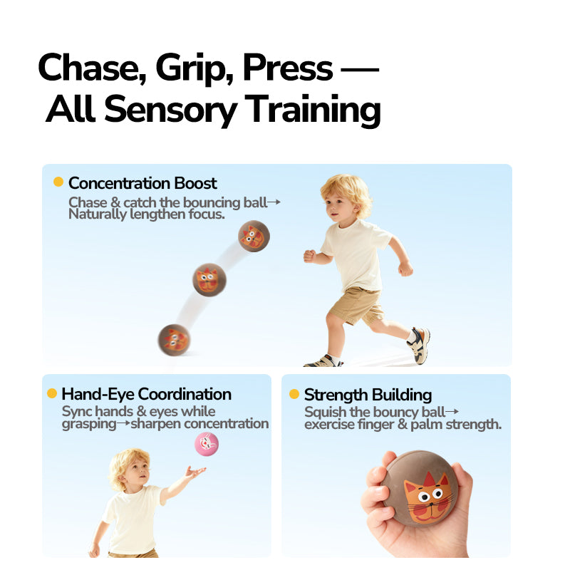 Sensory Ball - Pink Bunny