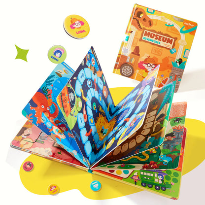 6in1 board game book - Adventures in the museum