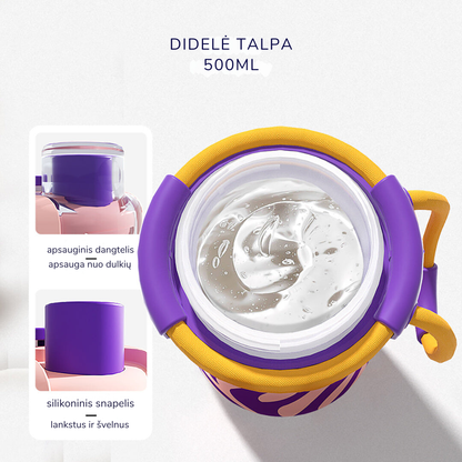 Drinker 2in1 with water mist - Blush Pink