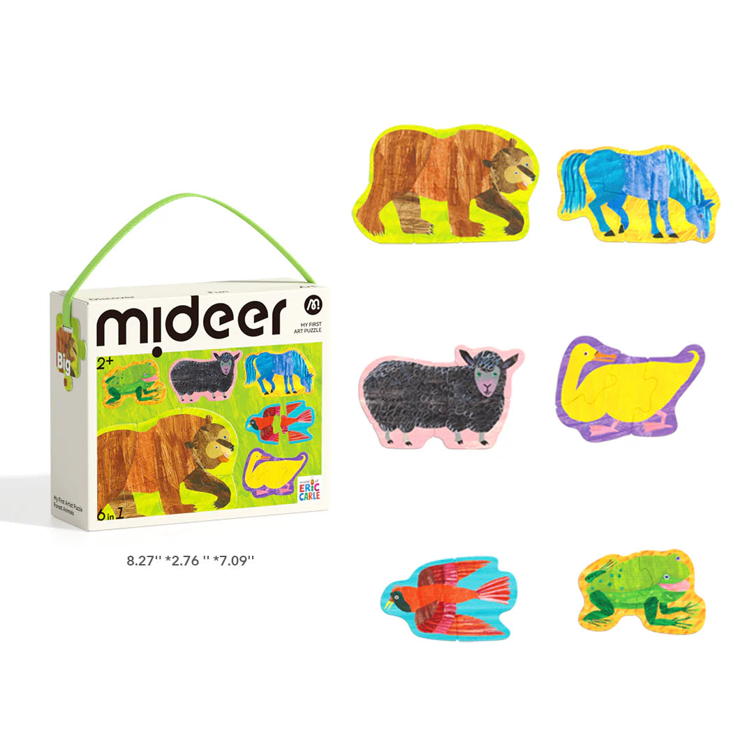 6-in-1 Puzzle Set – Forest Animals