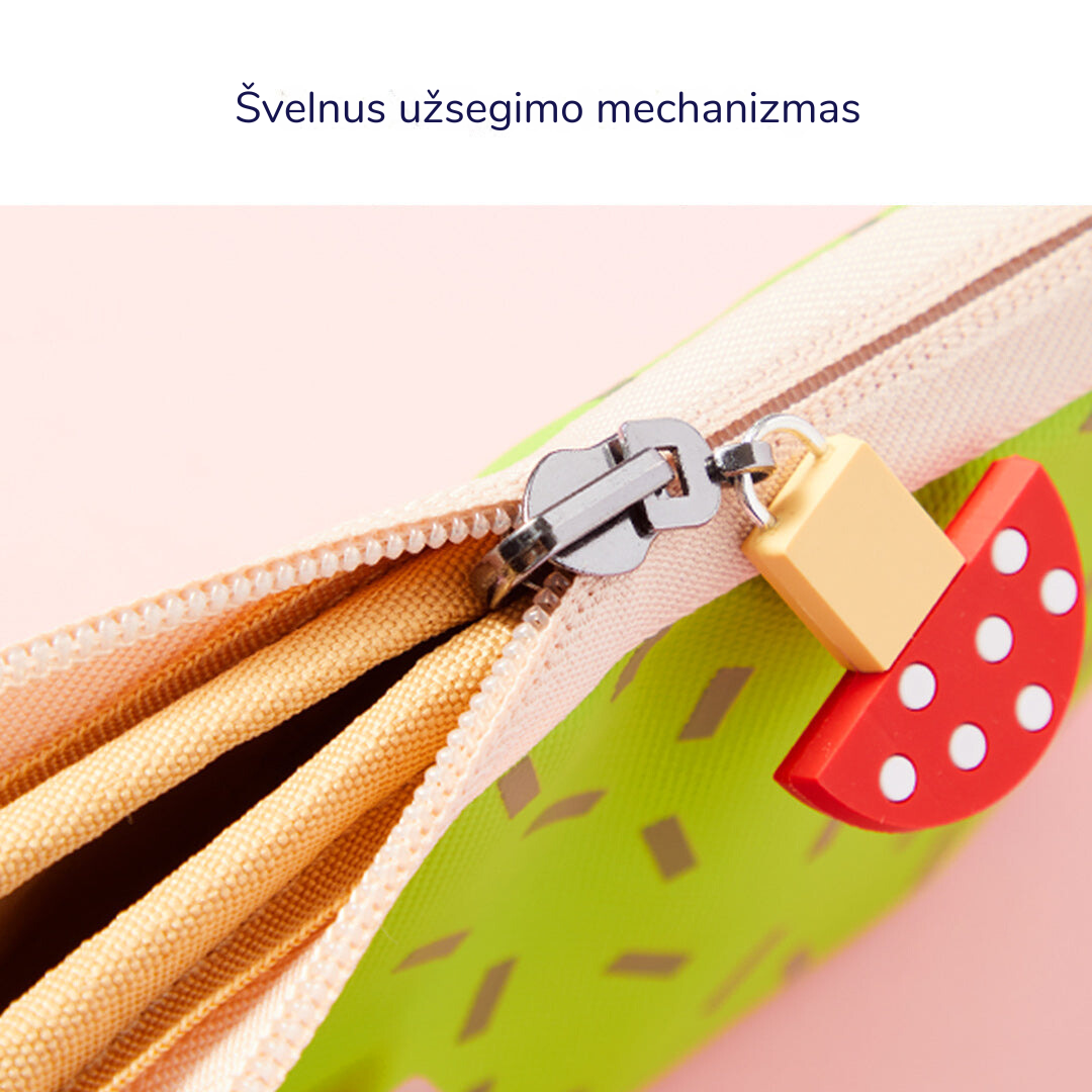 Išverčiamas dvipusis penalas: Žalias meškėnas