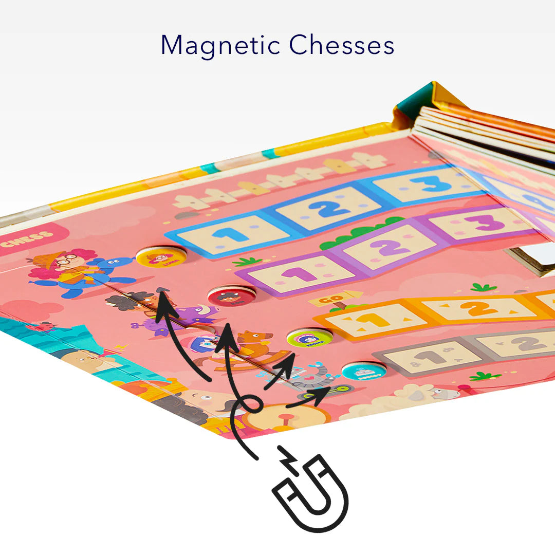 6in1 board game book - Adventures in the museum