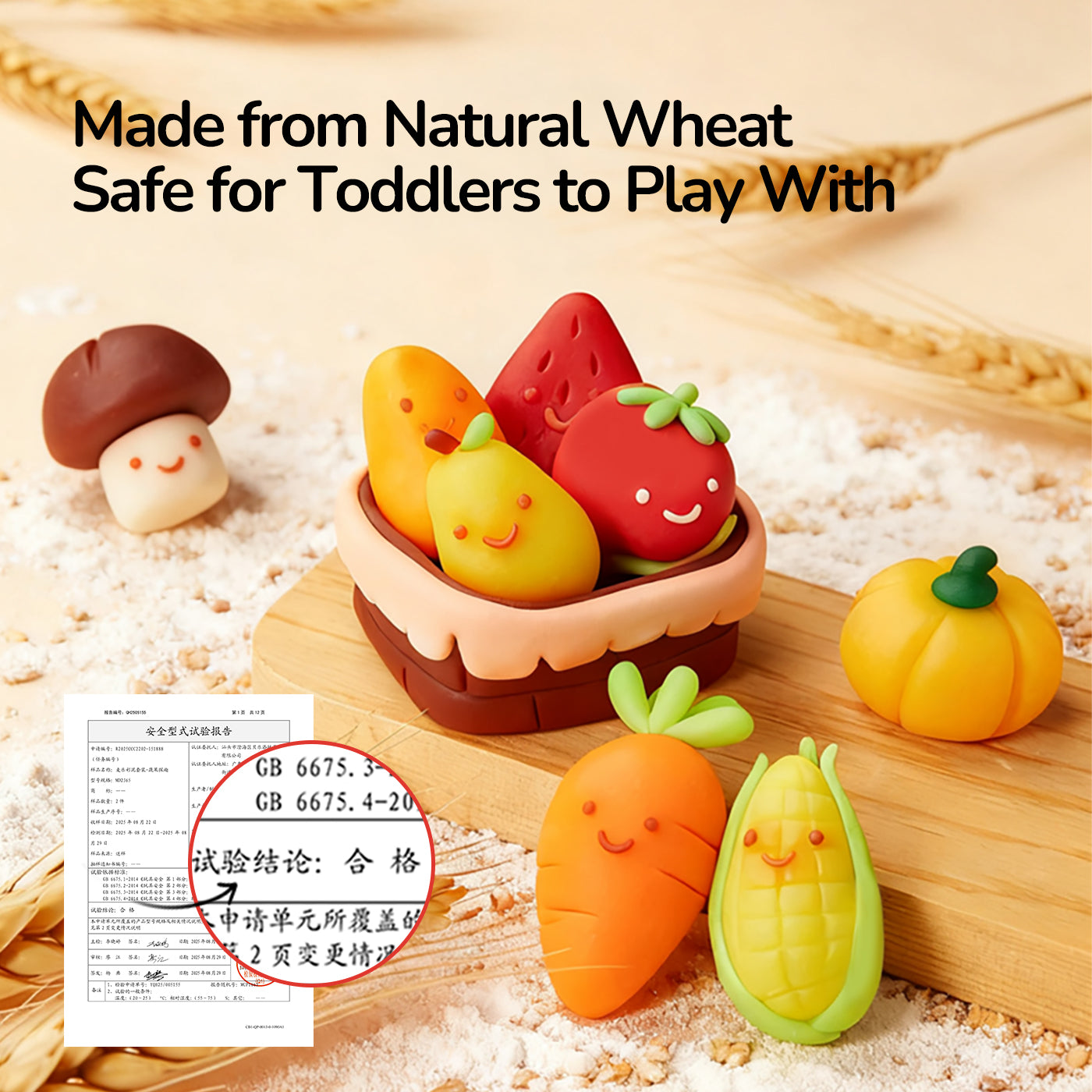 Modeling Clay Set - Fruits and Vegetables
