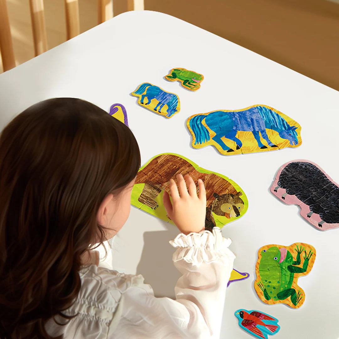 6-in-1 Puzzle Set – Forest Animals