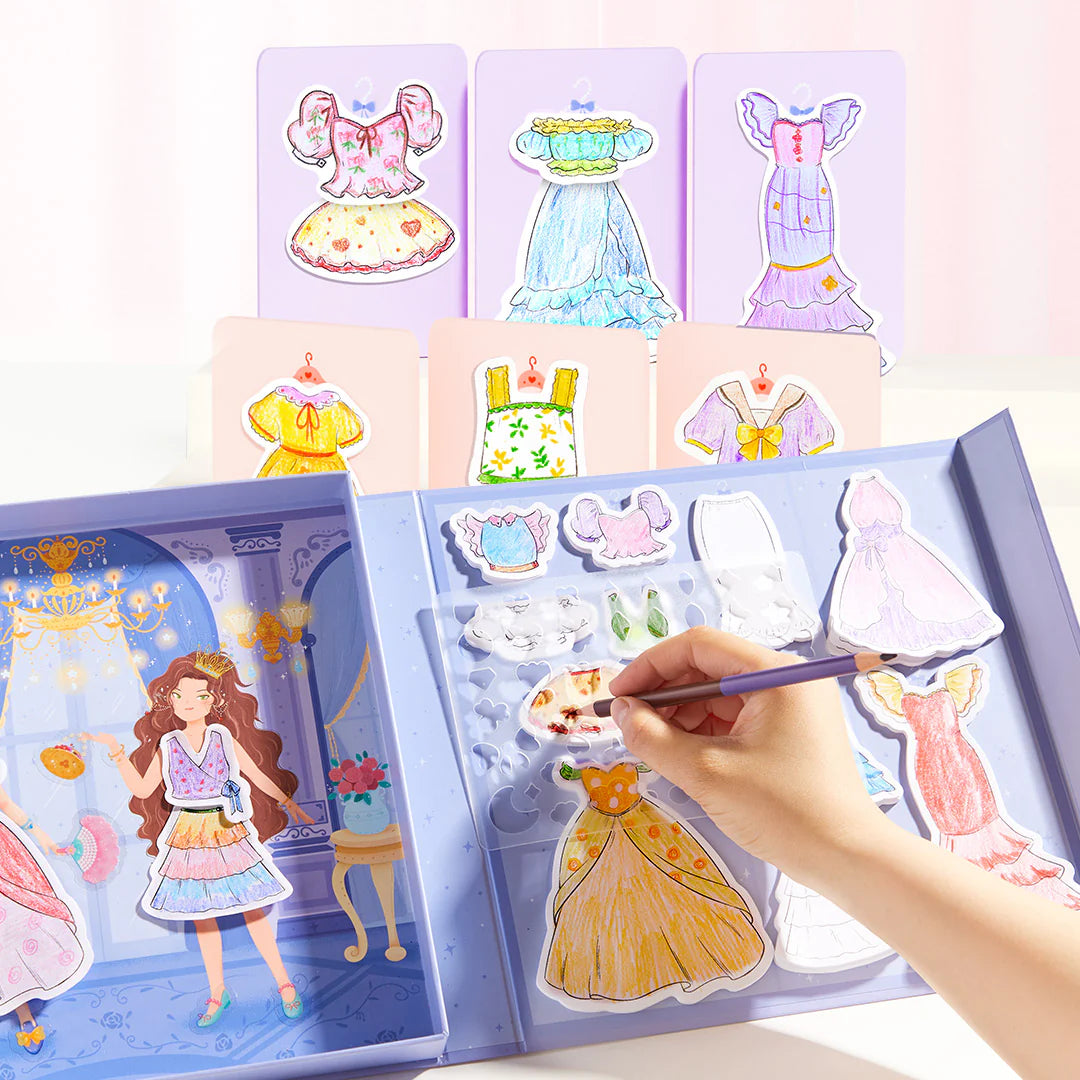 Kūrybinis drabužių dizaino rinkinys - Spindintis Vakaras