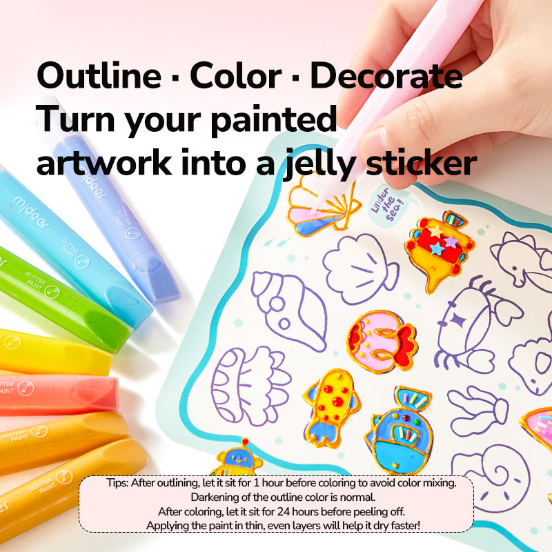 DIY Gel Sticker Kit