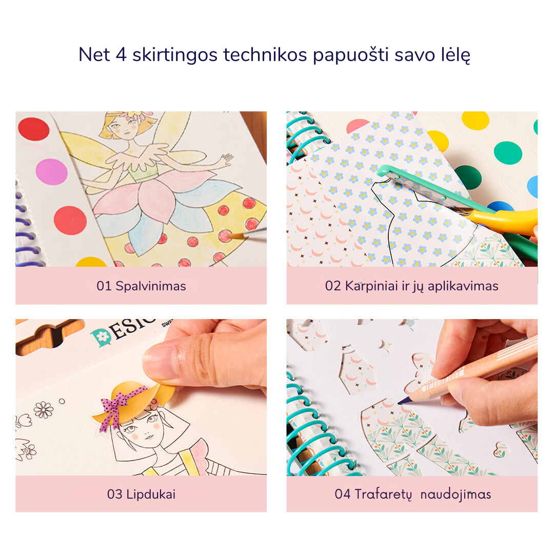 Creative task book Tea Party