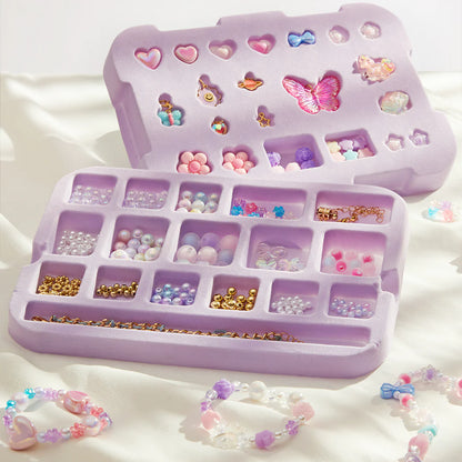 Rotaslietu izgatavošanas komplekts ar dārglietu kastīti