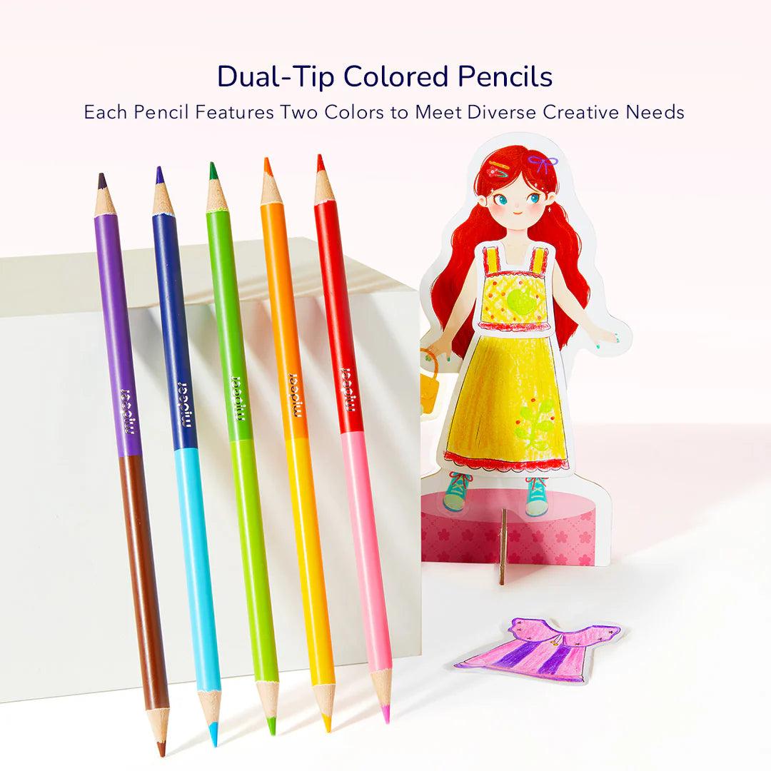 Kūrybinis drabužių dizaino rinkinys - Spindintis Vakaras