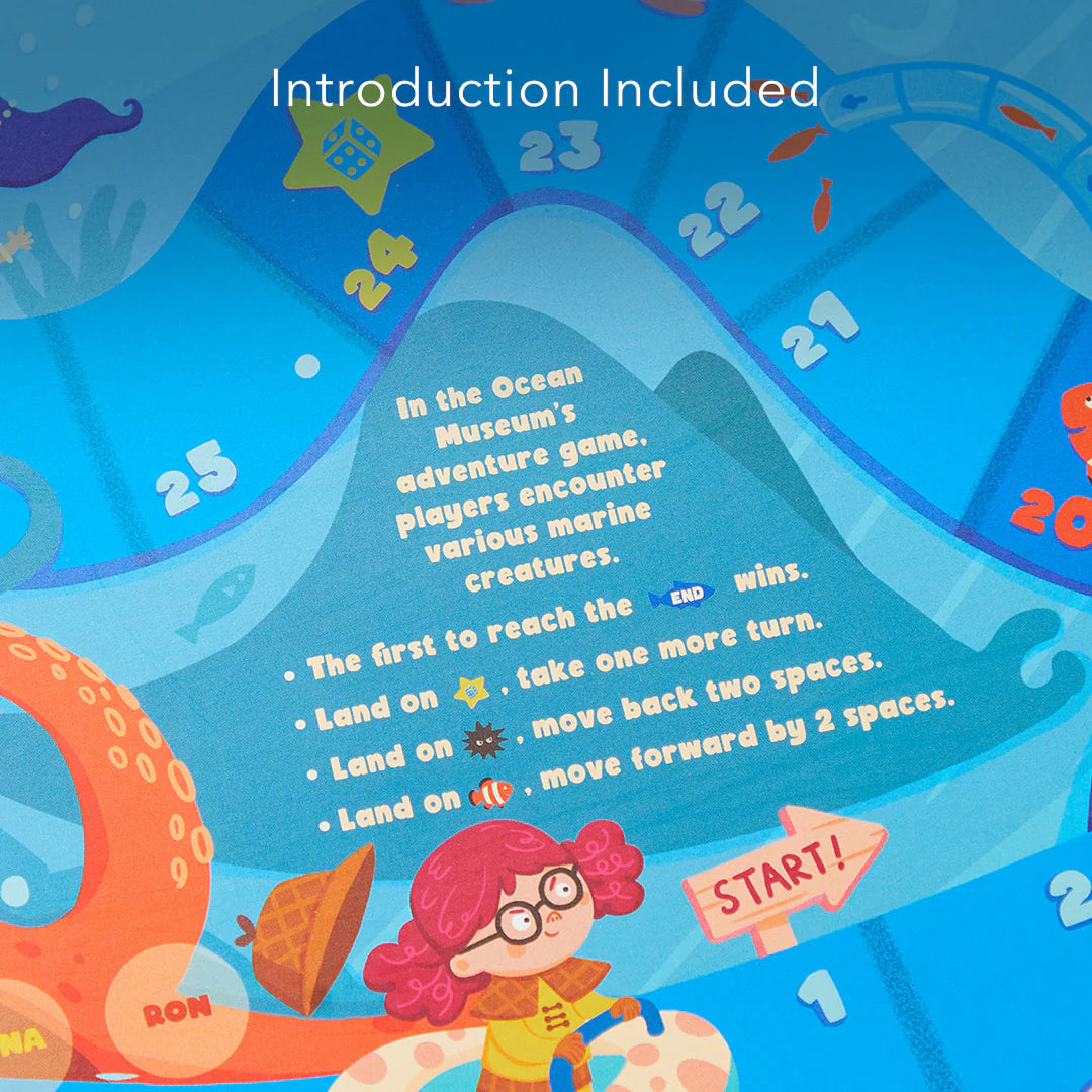 6in1 board game book - Adventures in the museum