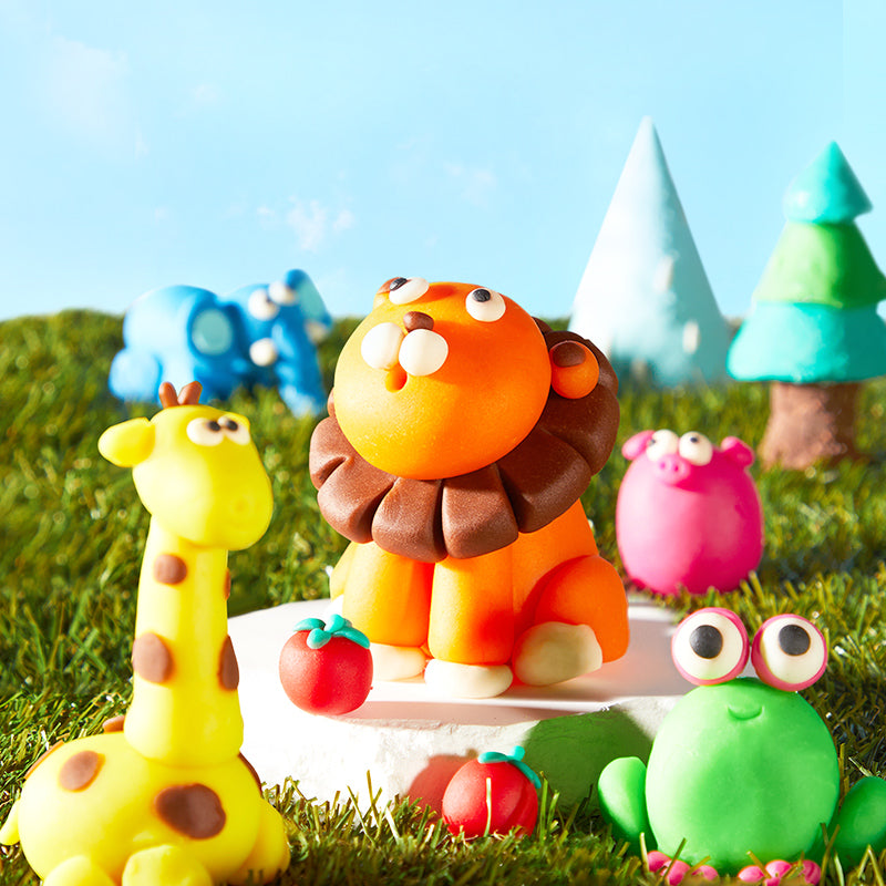 Minkšta lipdymo masė - 6 spalvos