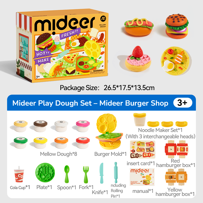 Modeling Clay Set - American Cuisine Kitchen