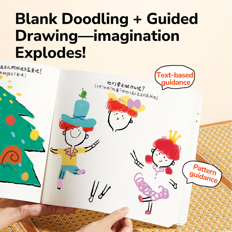 Kūrybinė piešimo knyga - Didelės svajonės