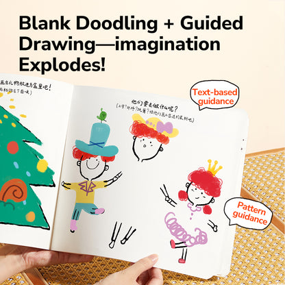 Kūrybinė piešimo knyga - Didelės svajonės