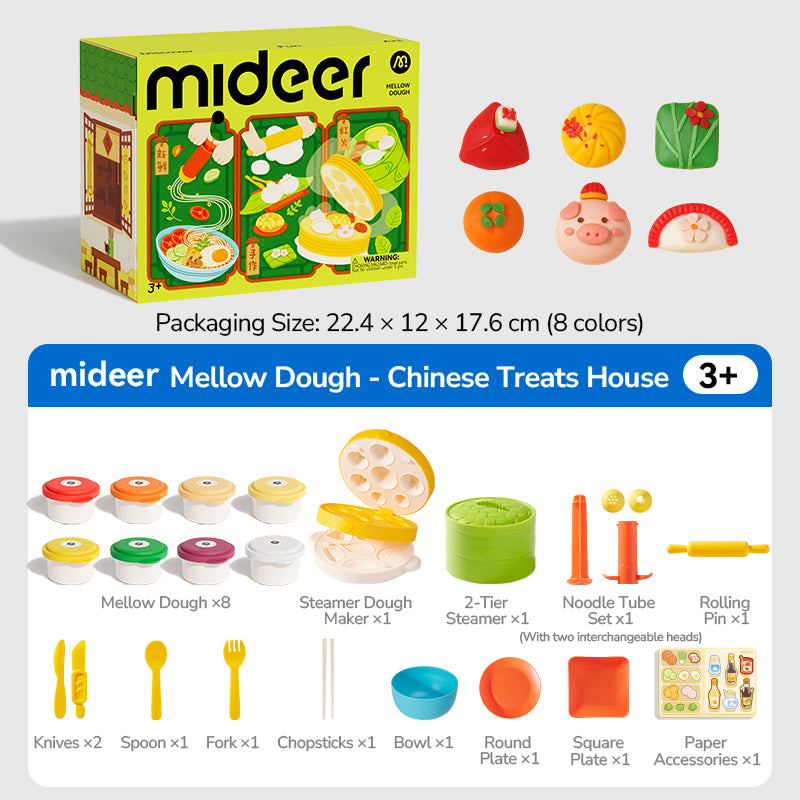 Modeling Clay Set - Chinese Cuisine Kitchen
